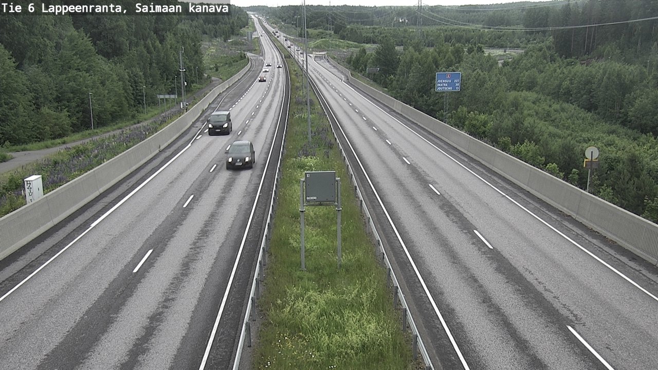 Kelikamerat Kuva Tie 6 Lappeenranta, Saimaan kanava, Lappeenranta, Etelä-Karjala