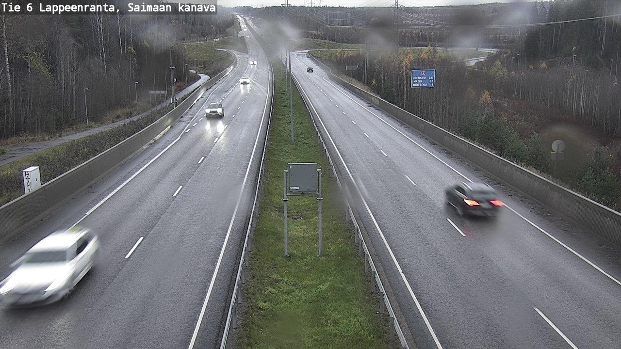 Weather Camera Image Road 6 Lappeenranta, Saimaa channel, Lappeenranta, Etelä-Karjala