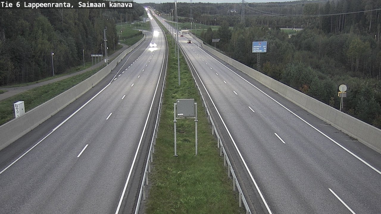 Kelikamerat Kuva Tie 6 Lappeenranta, Saimaan kanava, Lappeenranta, Etelä-Karjala