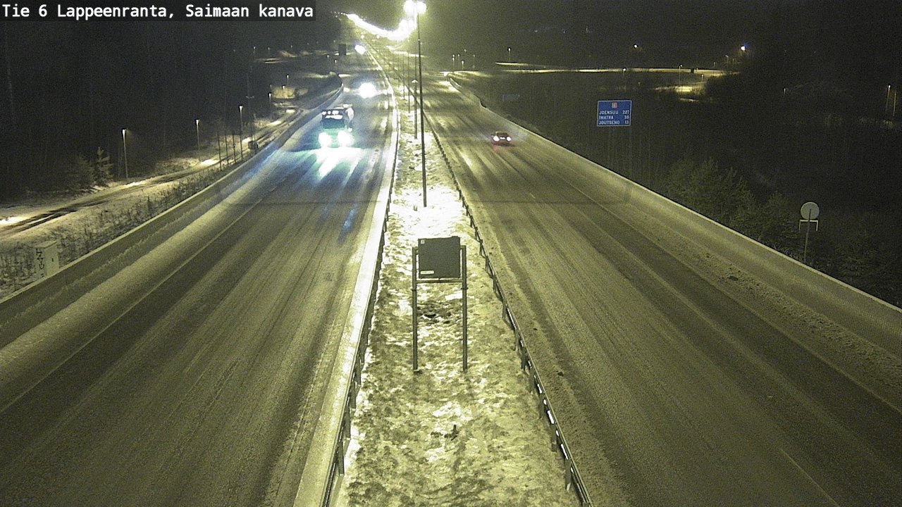 Weather Camera Image Road 6 Lappeenranta, Saimaa channel, Lappeenranta, Etelä-Karjala