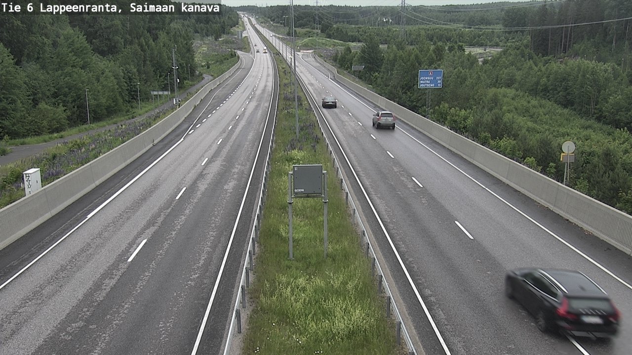 Kelikamerat Kuva Tie 6 Lappeenranta, Saimaan kanava, Lappeenranta, Etelä-Karjala