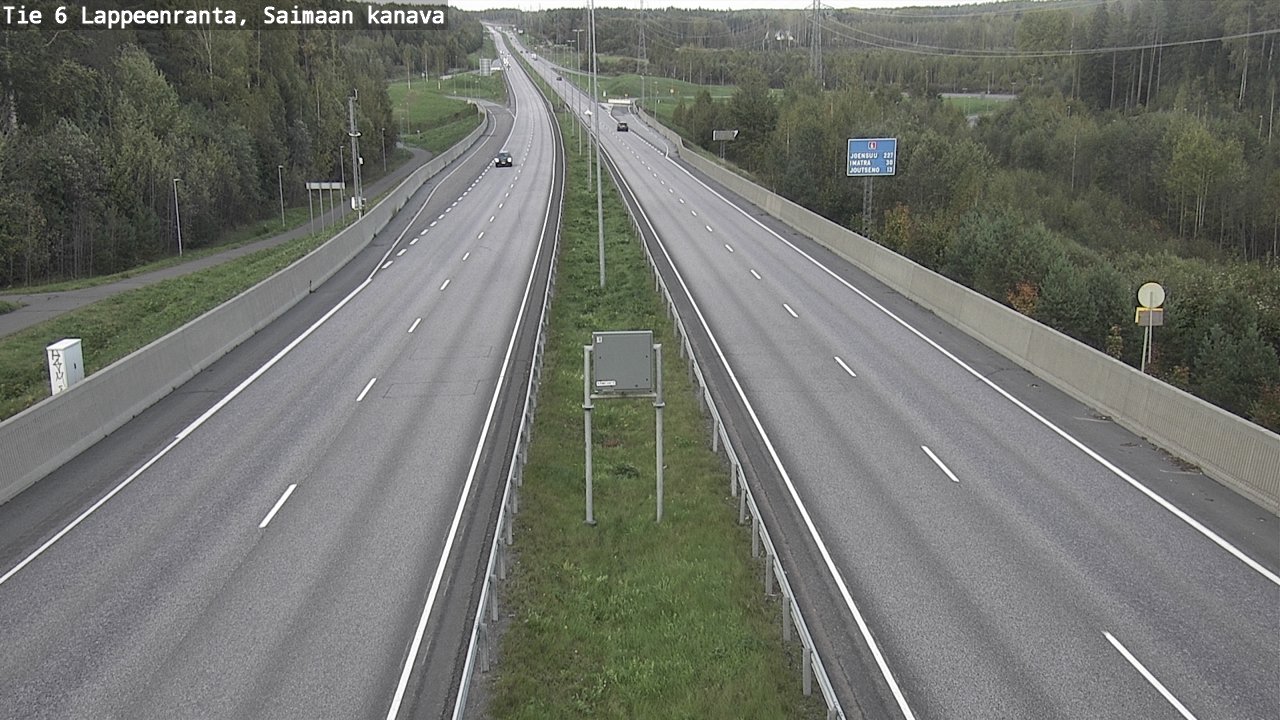 Kelikamerat Kuva Tie 6 Lappeenranta, Saimaan kanava, Lappeenranta, Etelä-Karjala