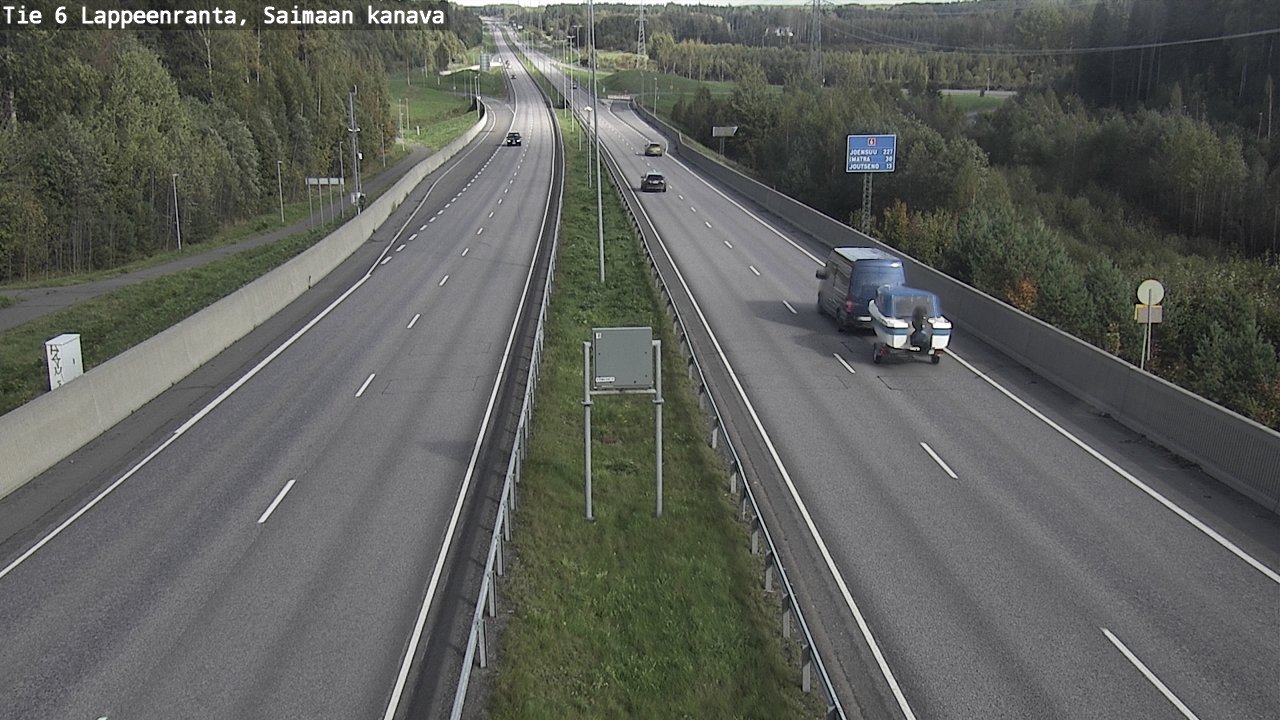 Kelikamerat Kuva Tie 6 Lappeenranta, Saimaan kanava, Lappeenranta, Etelä-Karjala