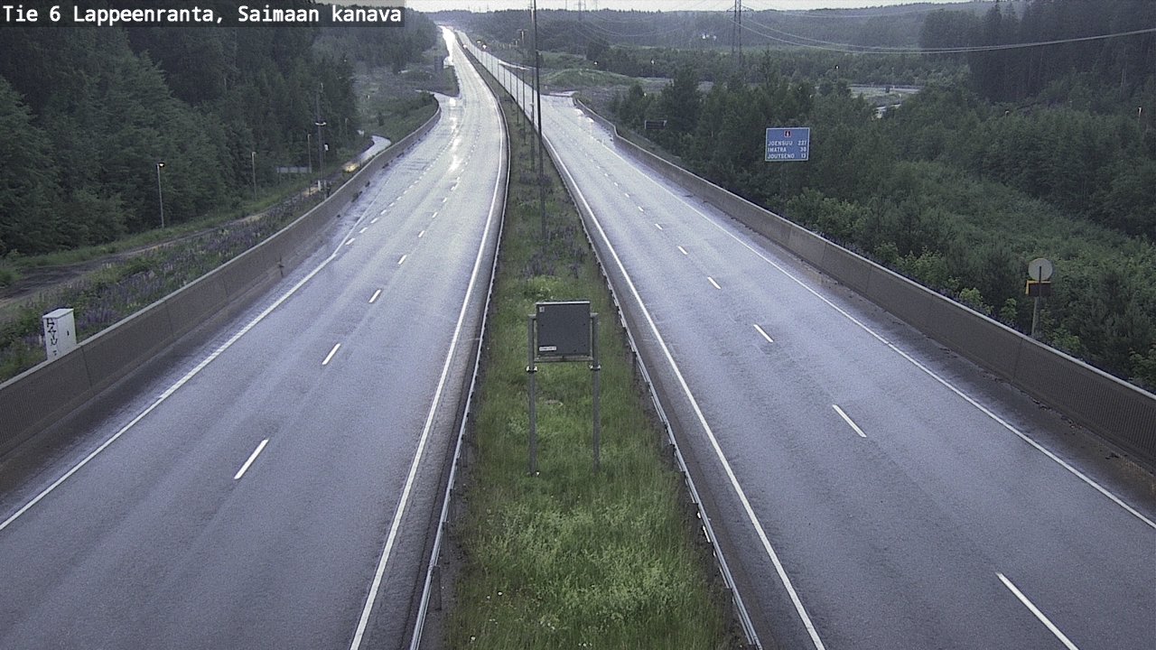 Kelikamerat Kuva Tie 6 Lappeenranta, Saimaan kanava, Lappeenranta, Etelä-Karjala