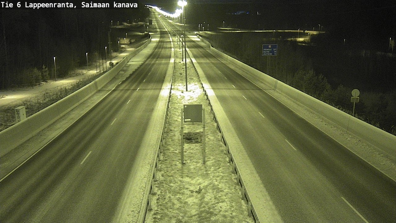 Kelikamerat Kuva Tie 6 Lappeenranta, Saimaan kanava, Lappeenranta, Etelä-Karjala