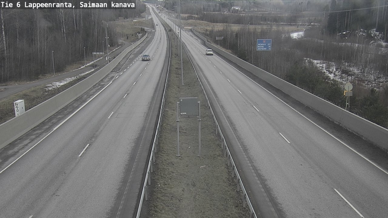 Kelikamerat Kuva Tie 6 Lappeenranta, Saimaan kanava, Lappeenranta, Etelä-Karjala