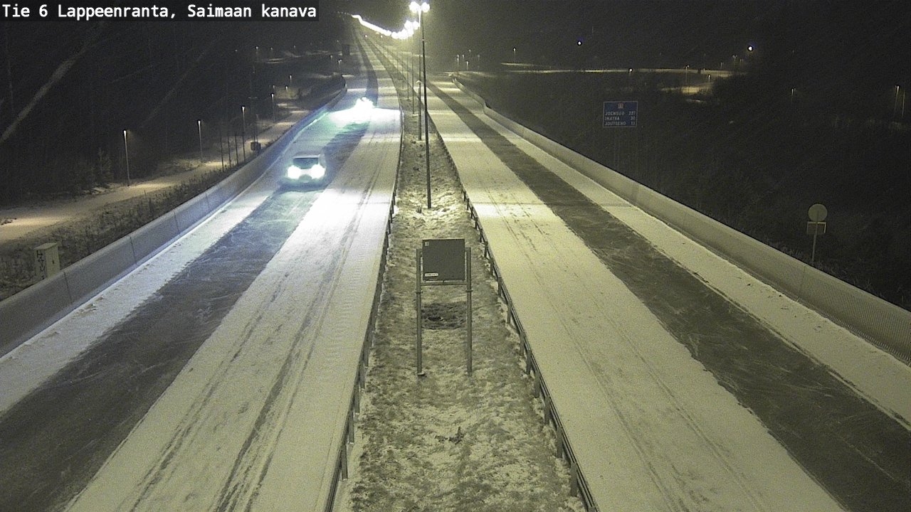 Kelikamerat Kuva Tie 6 Lappeenranta, Saimaan kanava, Lappeenranta, Etelä-Karjala