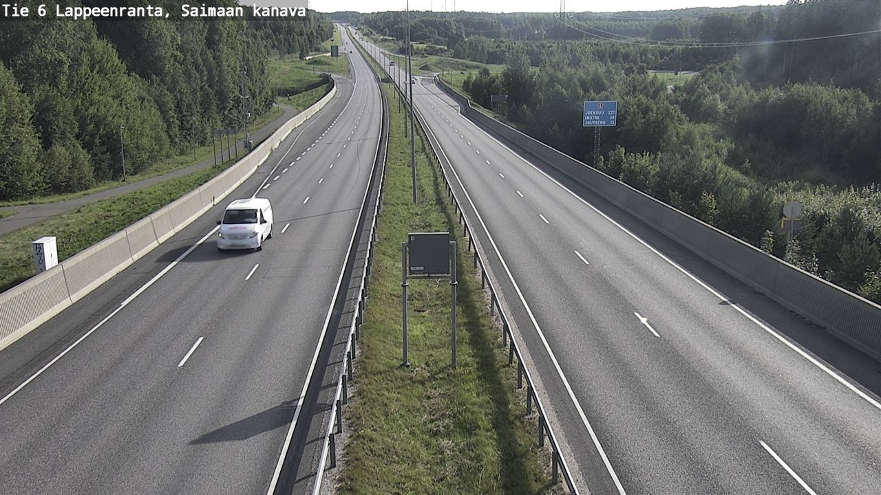 Kelikamerat Kuva Tie 6 Lappeenranta, Saimaan kanava, Lappeenranta, Etelä-Karjala