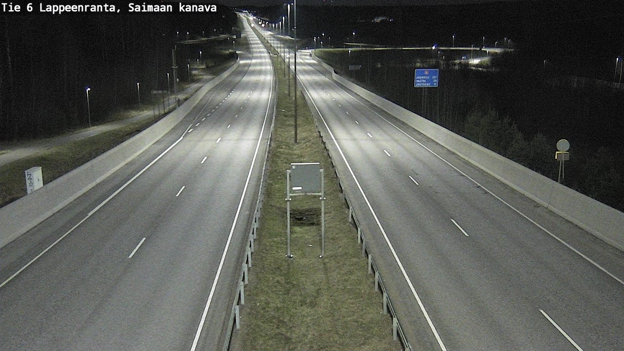 Weather Camera Image Road 6 Lappeenranta, Saimaa channel, Lappeenranta, Etelä-Karjala