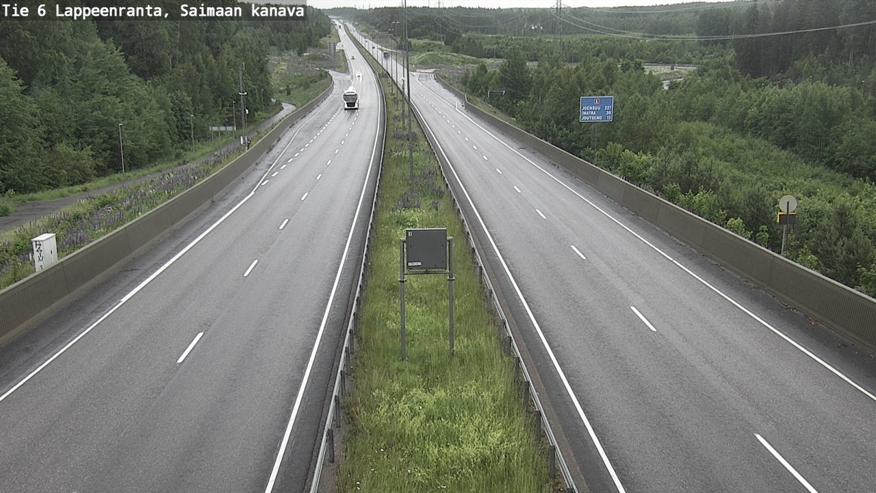 Kelikamerat Kuva Tie 6 Lappeenranta, Saimaan kanava, Lappeenranta, Etelä-Karjala