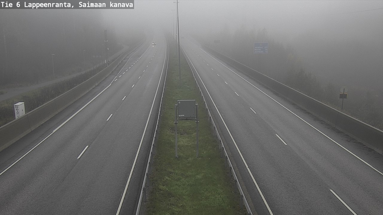 Kelikamerat Kuva Tie 6 Lappeenranta, Saimaan kanava, Lappeenranta, Etelä-Karjala