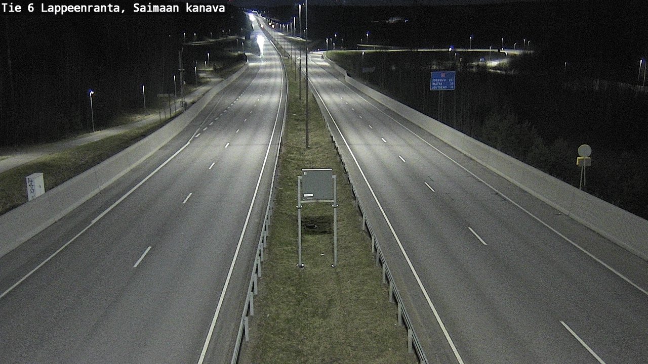 Weather Camera Image Road 6 Lappeenranta, Saimaa channel, Lappeenranta, Etelä-Karjala