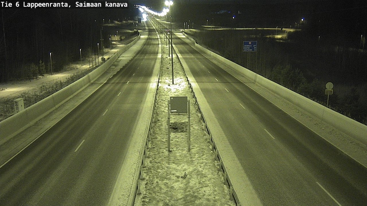 Kelikamerat Kuva Tie 6 Lappeenranta, Saimaan kanava, Lappeenranta, Etelä-Karjala