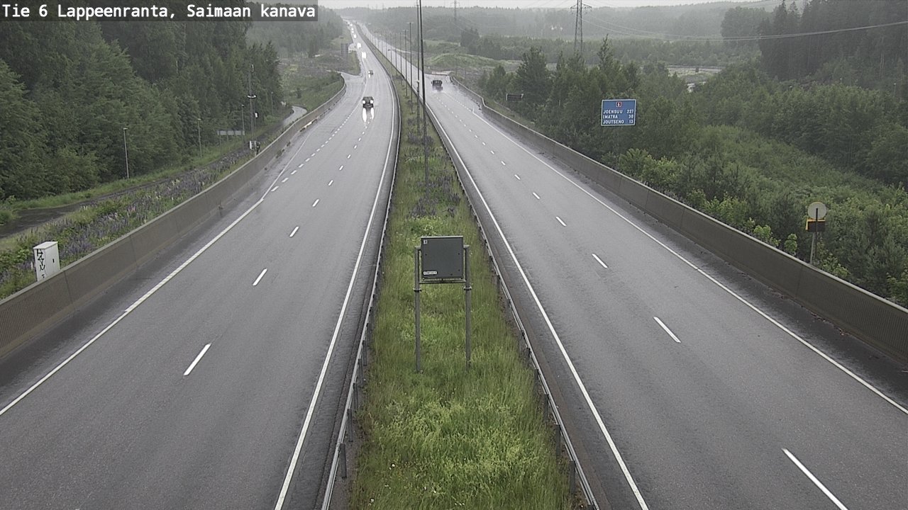 Kelikamerat Kuva Tie 6 Lappeenranta, Saimaan kanava, Lappeenranta, Etelä-Karjala