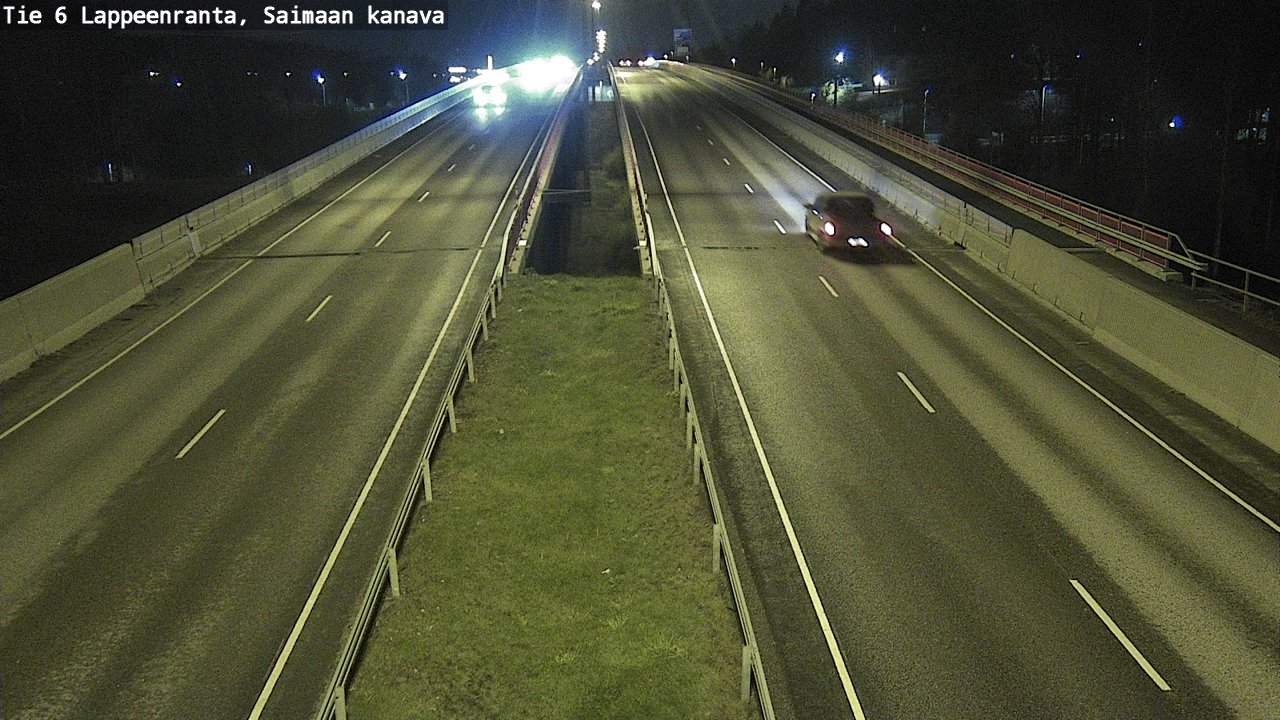 Weather Camera Image Väg 6 Villmanstrand,Saima kanal, Lappeenranta, Etelä-Karjala