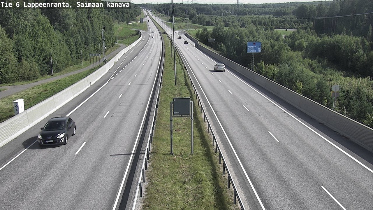 Kelikamerat Kuva Tie 6 Lappeenranta, Saimaan kanava, Lappeenranta, Etelä-Karjala