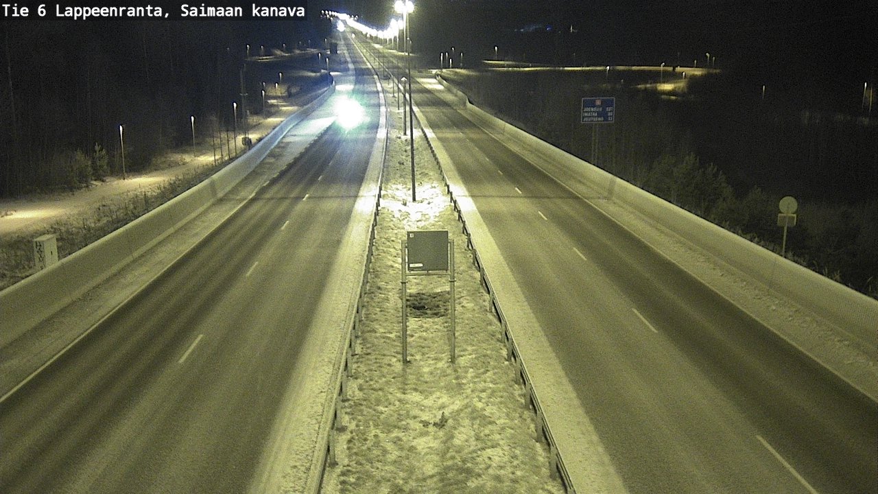 Kelikamerat Kuva Tie 6 Lappeenranta, Saimaan kanava, Lappeenranta, Etelä-Karjala