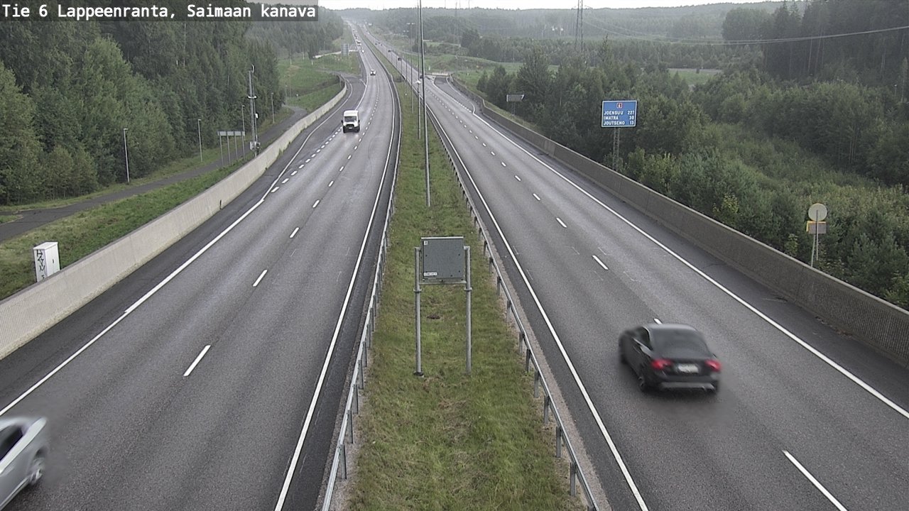 Kelikamerat Kuva Tie 6 Lappeenranta, Saimaan kanava, Lappeenranta, Etelä-Karjala