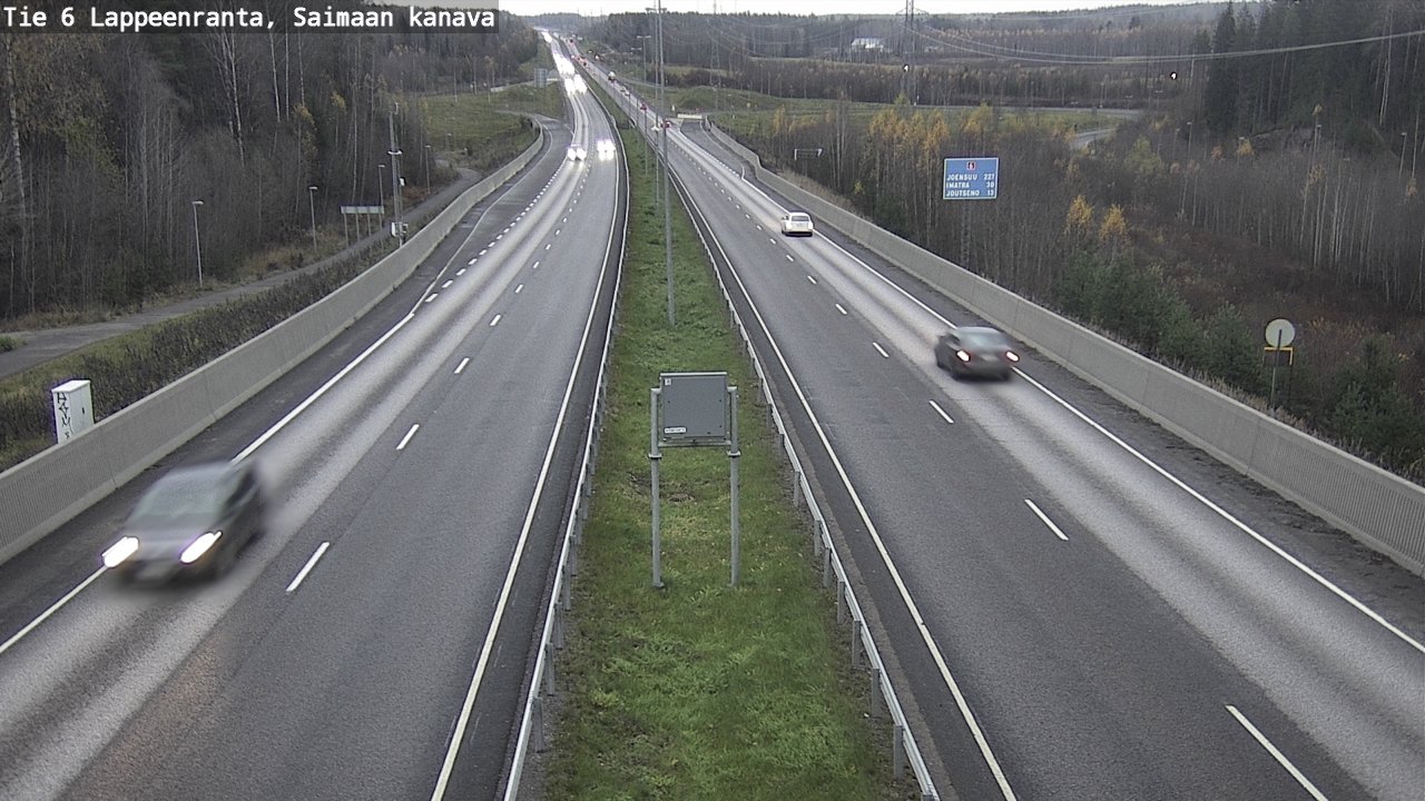 Kelikamerat Kuva Tie 6 Lappeenranta, Saimaan kanava, Lappeenranta, Etelä-Karjala