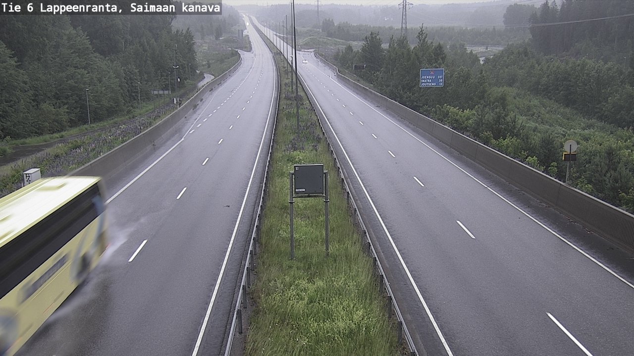 Kelikamerat Kuva Tie 6 Lappeenranta, Saimaan kanava, Lappeenranta, Etelä-Karjala