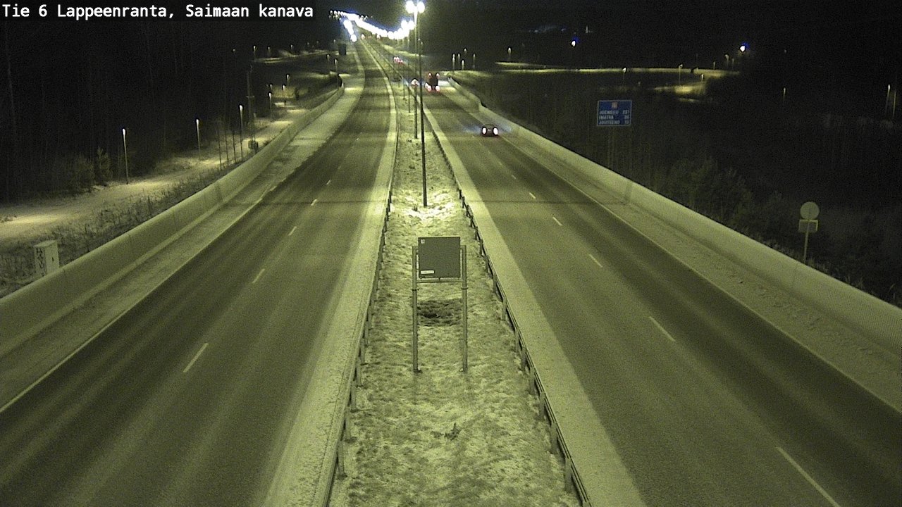 Kelikamerat Kuva Tie 6 Lappeenranta, Saimaan kanava, Lappeenranta, Etelä-Karjala