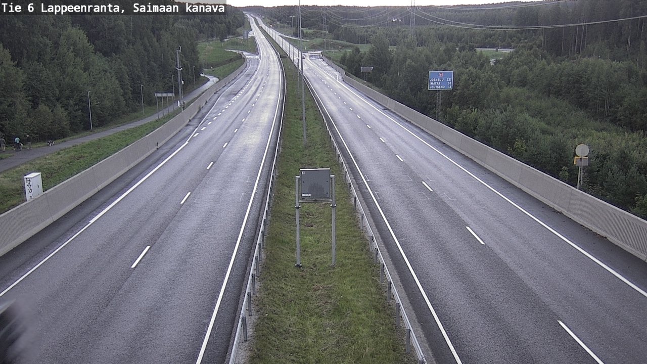Kelikamerat Kuva Tie 6 Lappeenranta, Saimaan kanava, Lappeenranta, Etelä-Karjala