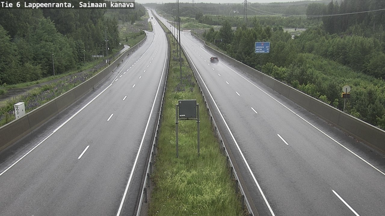Kelikamerat Kuva Tie 6 Lappeenranta, Saimaan kanava, Lappeenranta, Etelä-Karjala