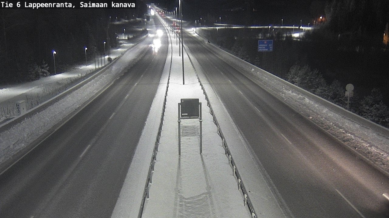 Kelikamerat Kuva Tie 6 Lappeenranta, Saimaan kanava, Lappeenranta, Etelä-Karjala