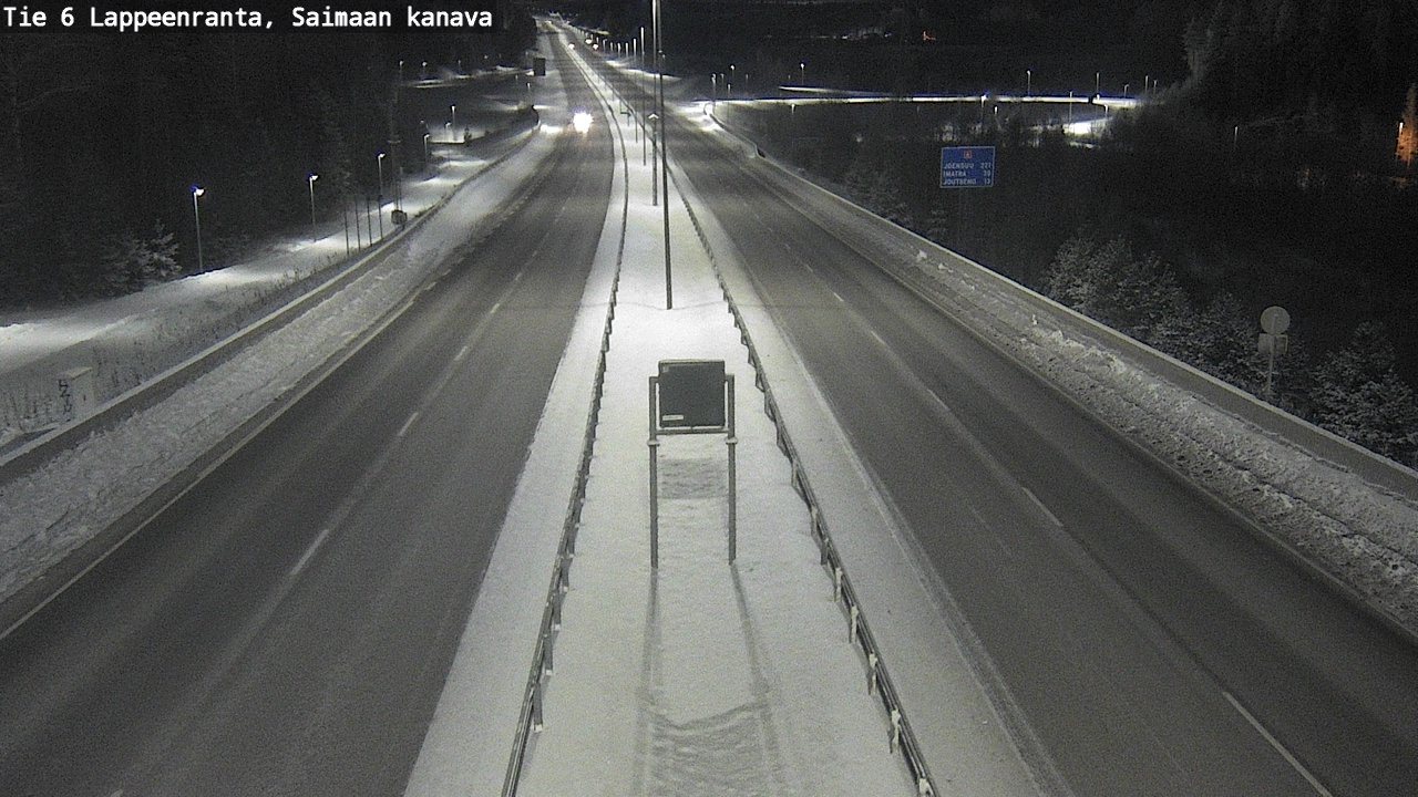 Kelikamerat Kuva Tie 6 Lappeenranta, Saimaan kanava, Lappeenranta, Etelä-Karjala