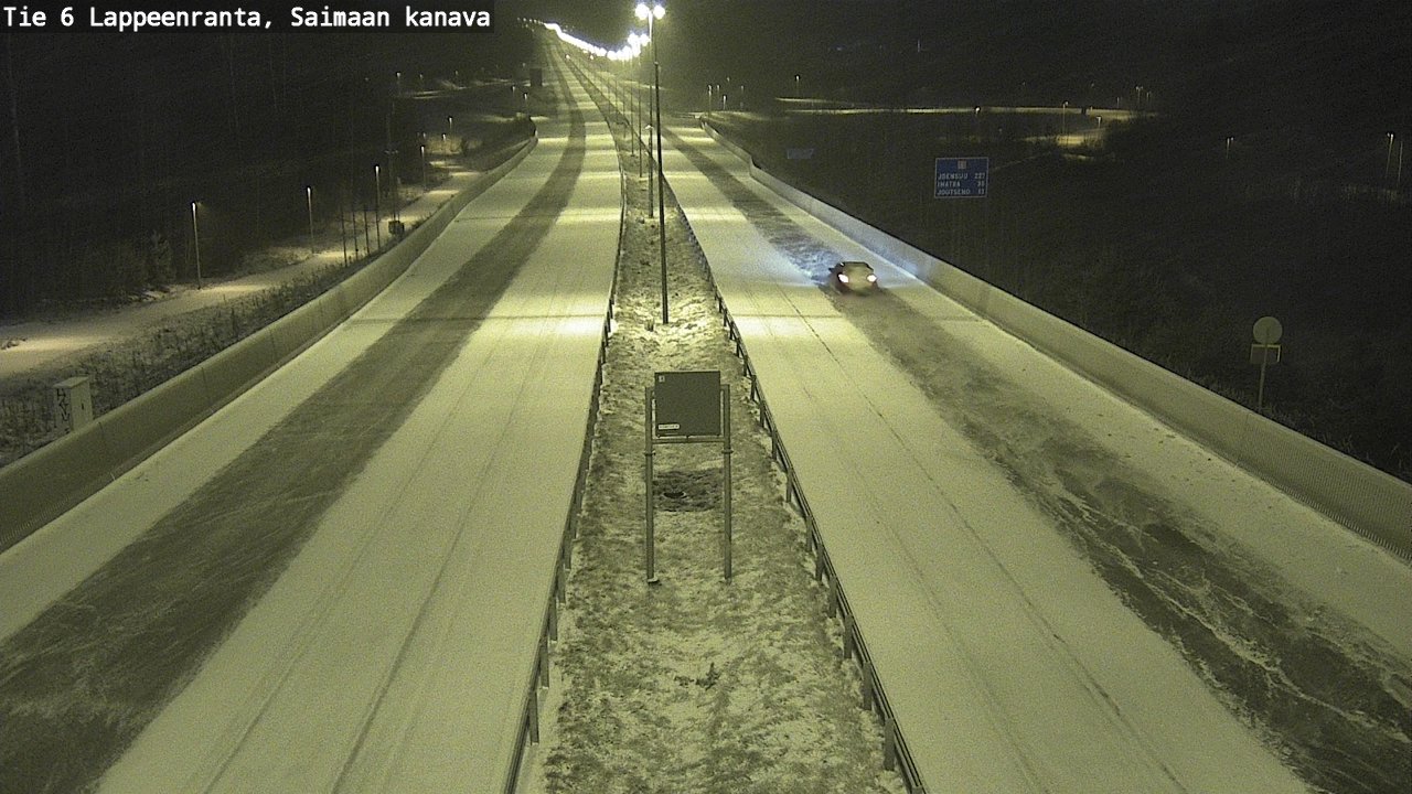 Kelikamerat Kuva Tie 6 Lappeenranta, Saimaan kanava, Lappeenranta, Etelä-Karjala