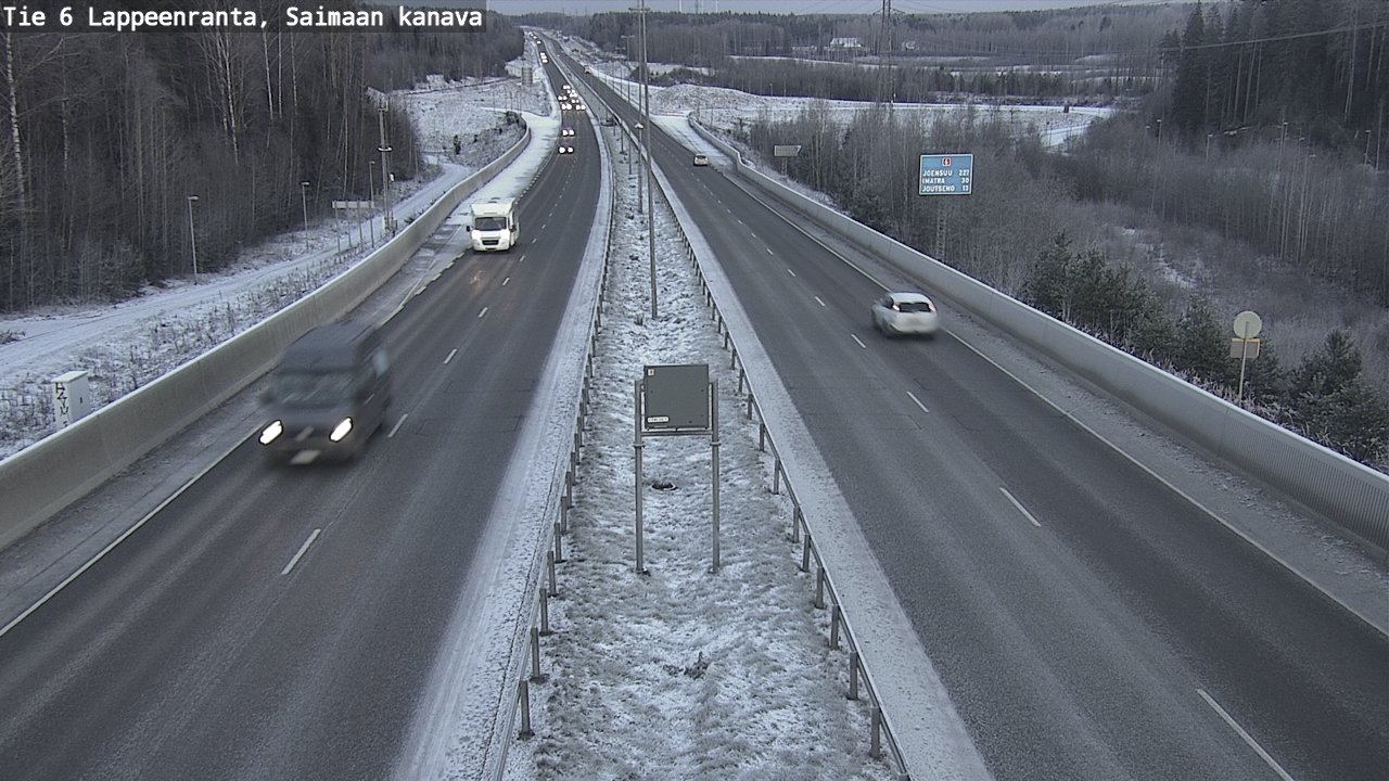 Kelikamerat Kuva Tie 6 Lappeenranta, Saimaan kanava, Lappeenranta, Etelä-Karjala