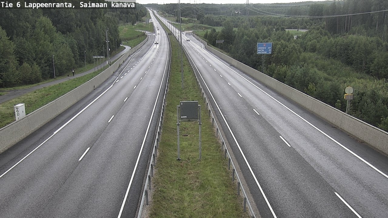 Kelikamerat Kuva Tie 6 Lappeenranta, Saimaan kanava, Lappeenranta, Etelä-Karjala