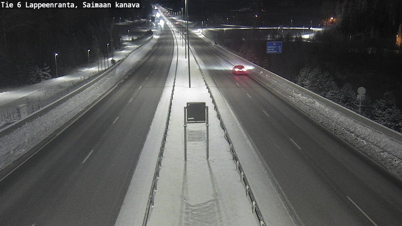 Kelikamerat Kuva Tie 6 Lappeenranta, Saimaan kanava, Lappeenranta, Etelä-Karjala