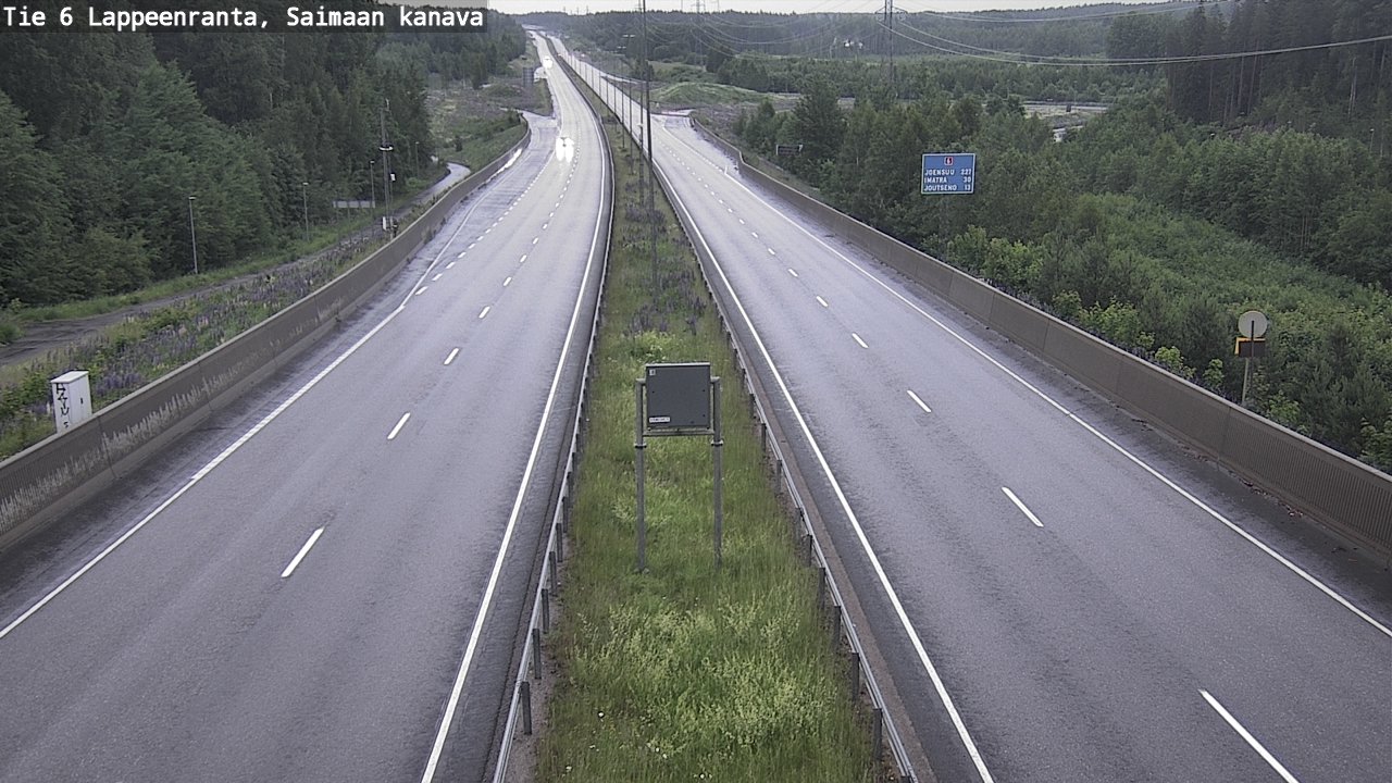 Kelikamerat Kuva Tie 6 Lappeenranta, Saimaan kanava, Lappeenranta, Etelä-Karjala