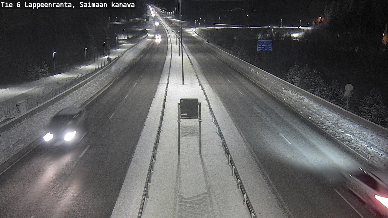 Kelikamerat Kuva Tie 6 Lappeenranta, Saimaan kanava, Lappeenranta, Etelä-Karjala