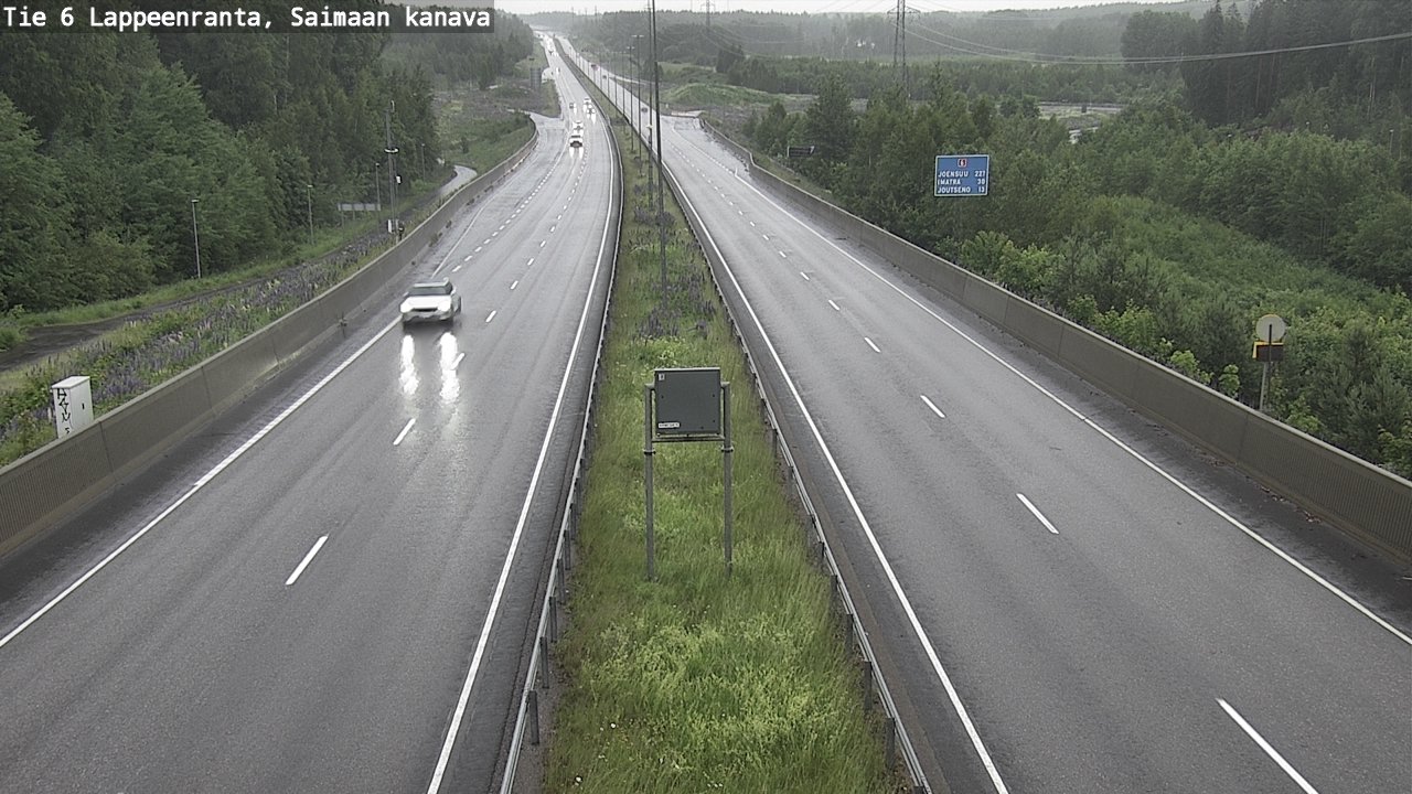 Kelikamerat Kuva Tie 6 Lappeenranta, Saimaan kanava, Lappeenranta, Etelä-Karjala
