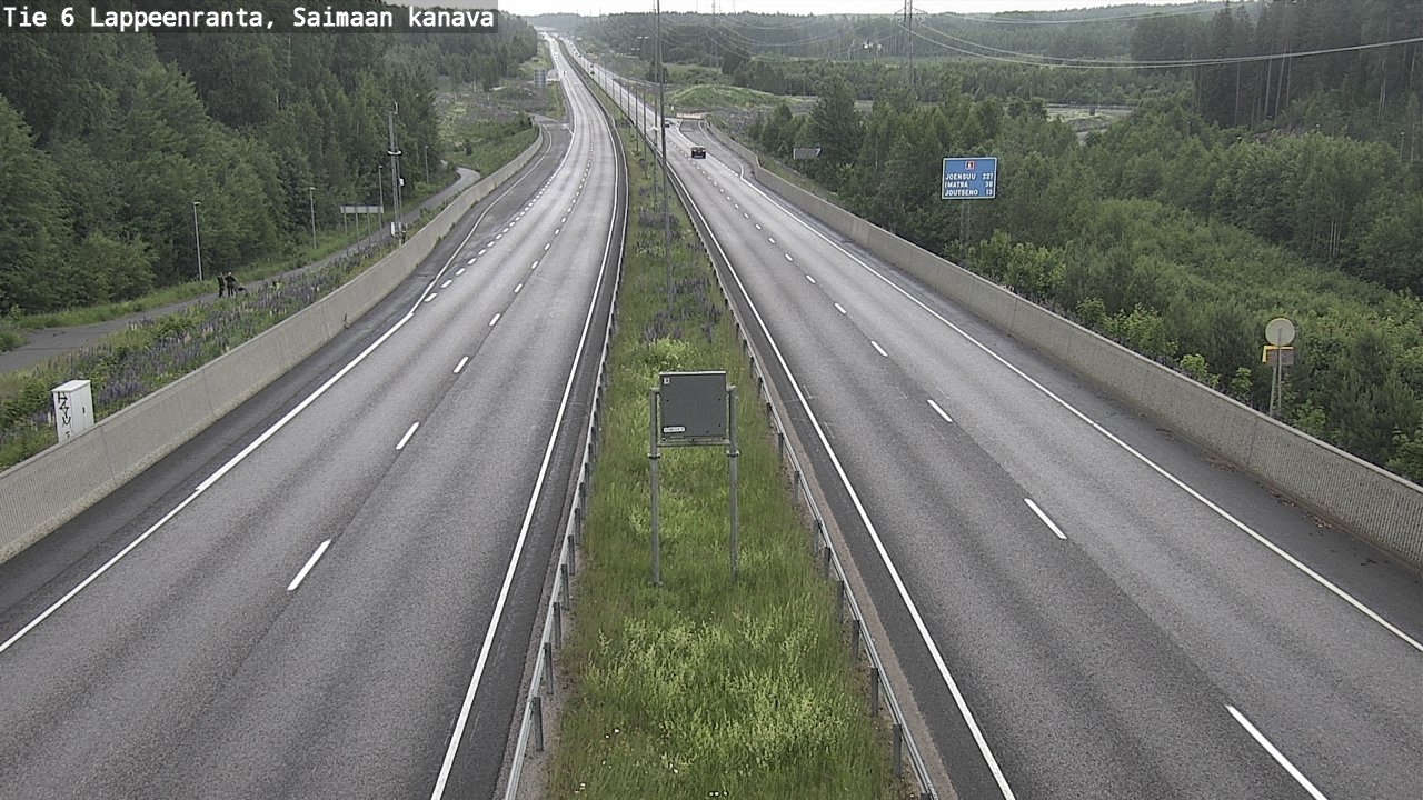 Kelikamerat Kuva Tie 6 Lappeenranta, Saimaan kanava, Lappeenranta, Etelä-Karjala