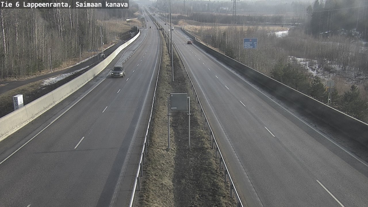 Kelikamerat Kuva Tie 6 Lappeenranta, Saimaan kanava, Lappeenranta, Etelä-Karjala