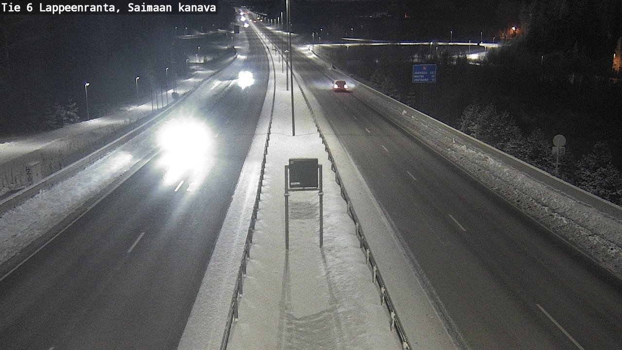 Kelikamerat Kuva Tie 6 Lappeenranta, Saimaan kanava, Lappeenranta, Etelä-Karjala