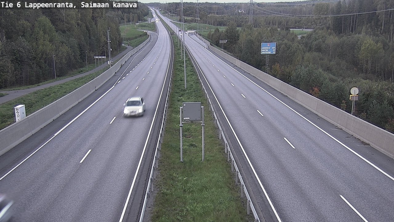 Kelikamerat Kuva Tie 6 Lappeenranta, Saimaan kanava, Lappeenranta, Etelä-Karjala