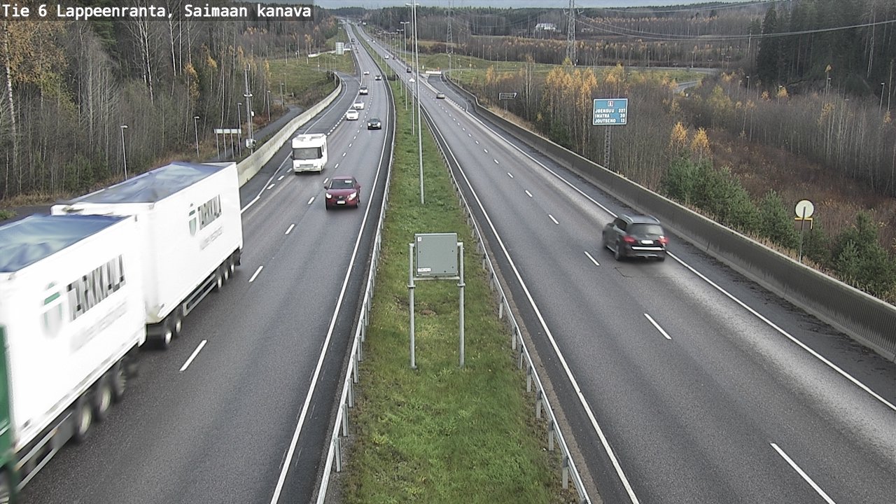 Kelikamerat Kuva Tie 6 Lappeenranta, Saimaan kanava, Lappeenranta, Etelä-Karjala