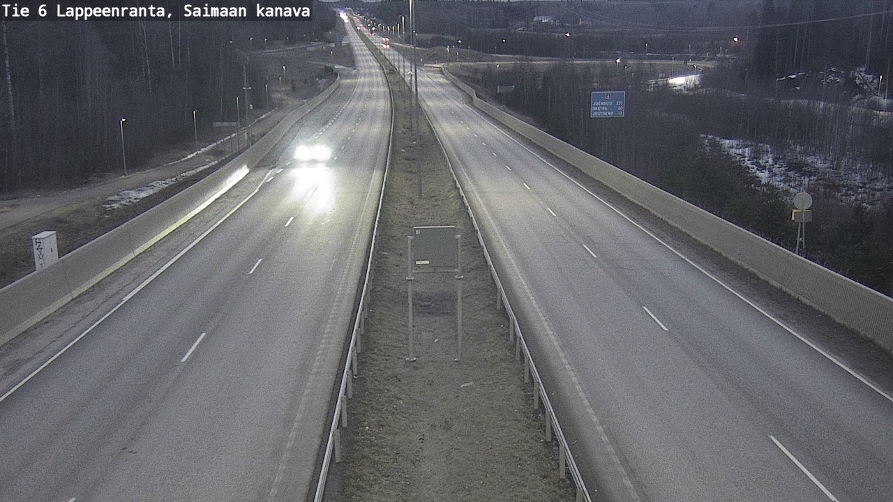 Kelikamerat Kuva Tie 6 Lappeenranta, Saimaan kanava, Lappeenranta, Etelä-Karjala