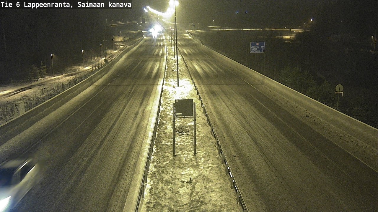 Weather Camera Image Road 6 Lappeenranta, Saimaa channel, Lappeenranta, Etelä-Karjala