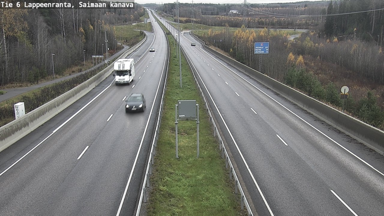 Kelikamerat Kuva Tie 6 Lappeenranta, Saimaan kanava, Lappeenranta, Etelä-Karjala