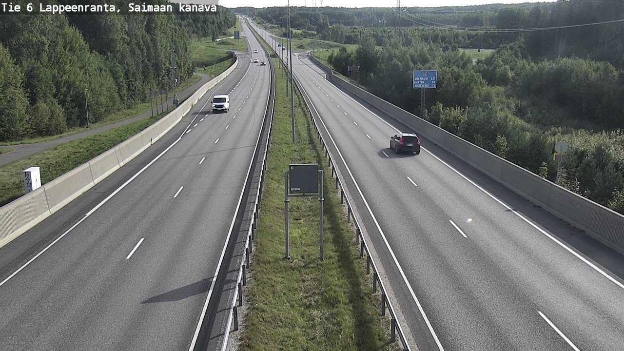 Kelikamerat Kuva Tie 6 Lappeenranta, Saimaan kanava, Lappeenranta, Etelä-Karjala