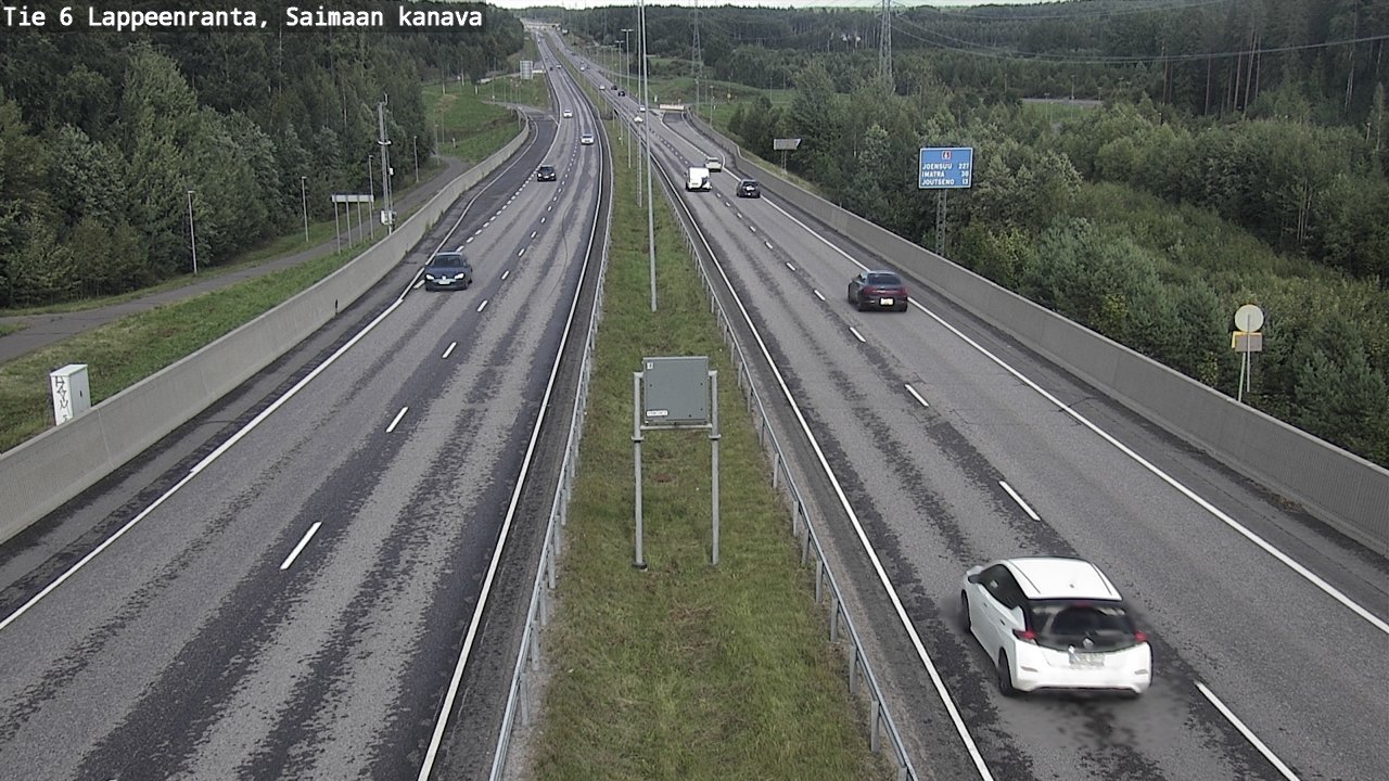 Kelikamerat Kuva Tie 6 Lappeenranta, Saimaan kanava, Lappeenranta, Etelä-Karjala