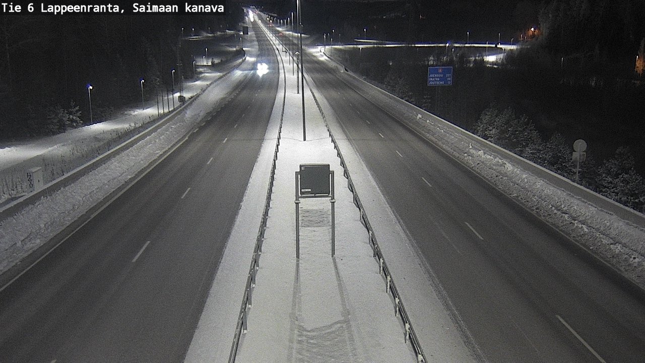 Kelikamerat Kuva Tie 6 Lappeenranta, Saimaan kanava, Lappeenranta, Etelä-Karjala