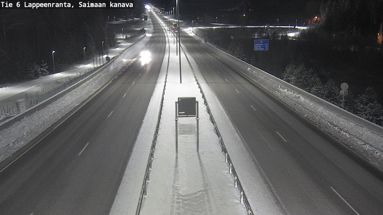 Kelikamerat Kuva Tie 6 Lappeenranta, Saimaan kanava, Lappeenranta, Etelä-Karjala