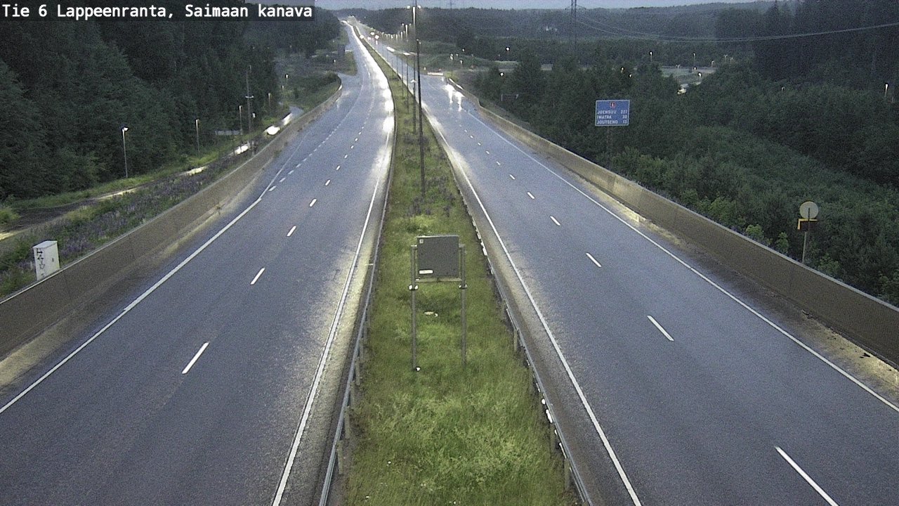 Kelikamerat Kuva Tie 6 Lappeenranta, Saimaan kanava, Lappeenranta, Etelä-Karjala