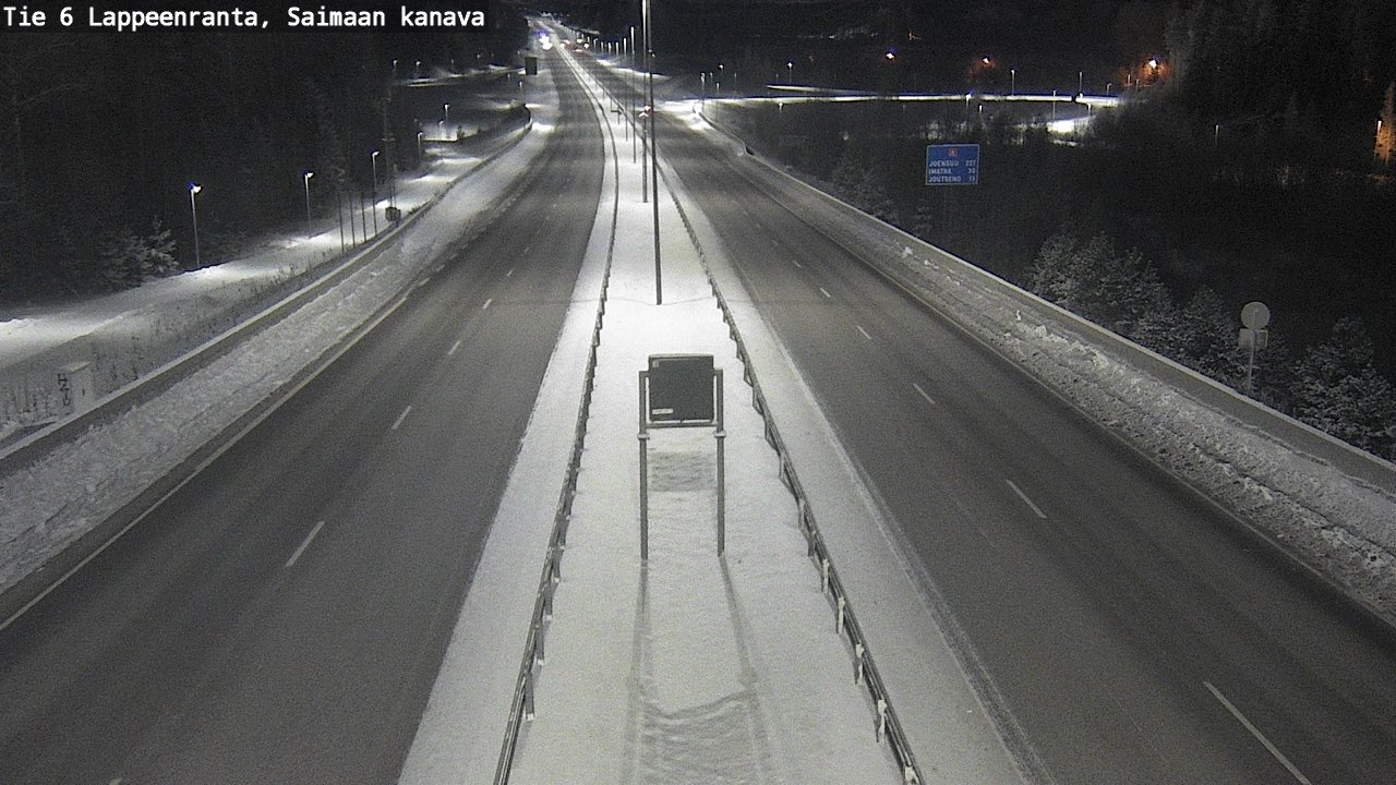 Kelikamerat Kuva Tie 6 Lappeenranta, Saimaan kanava, Lappeenranta, Etelä-Karjala